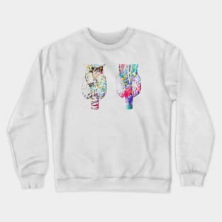 Anatomy of human thyroid gland Crewneck Sweatshirt